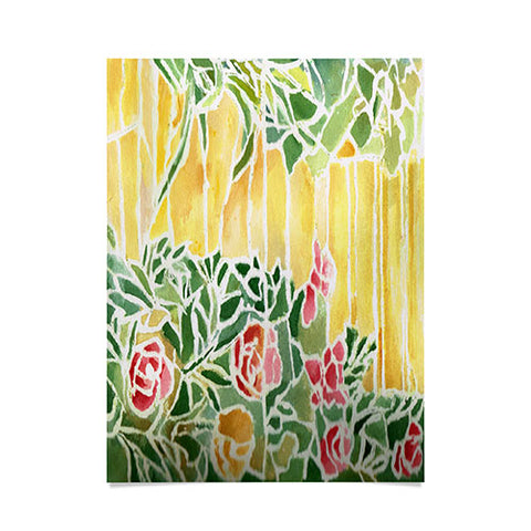 Rosie Brown Tiffany Inspired Poster