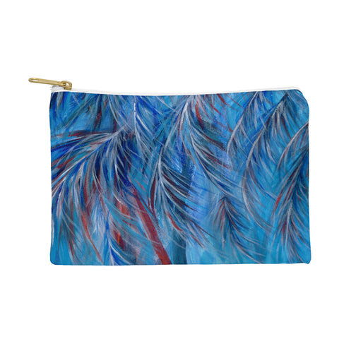 Rosie Brown Tropical Blues Pouch