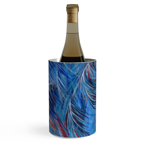 Rosie Brown Tropical Blues Wine Chiller