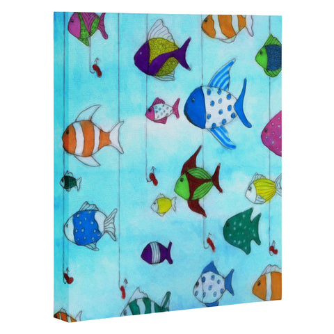 Rosie Brown Tropical Fishing Art Canvas