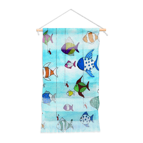 Rosie Brown Tropical Fishing Wall Hanging Portrait