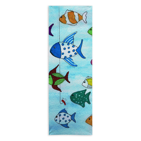 Rosie Brown Tropical Fishing Yoga Towel