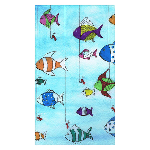 Rosie Brown Tropical Fishing Tablecloth