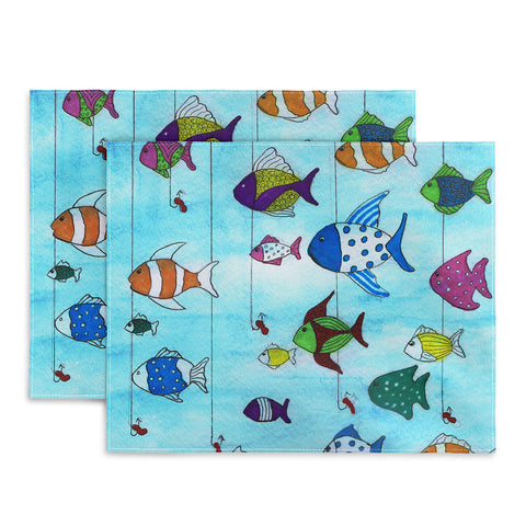 Rosie Brown Tropical Fishing Placemat