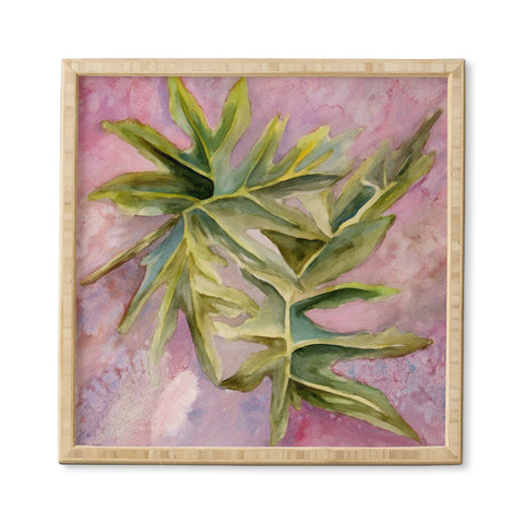 Rosie Brown Tropical Foliage Framed Wall Art