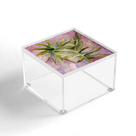 Rosie Brown Tropical Foliage Acrylic Box