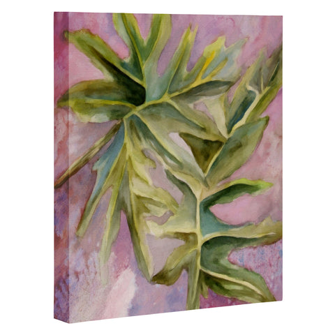 Rosie Brown Tropical Foliage Art Canvas