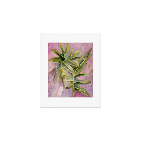 Rosie Brown Tropical Foliage Art Print