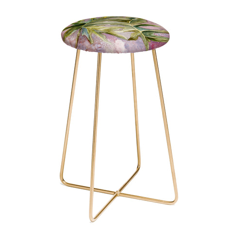 Rosie Brown Tropical Foliage Counter Stool