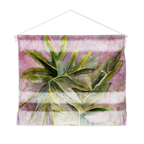 Rosie Brown Tropical Foliage Wall Hanging Landscape