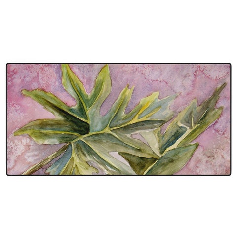 Rosie Brown Tropical Foliage Desk Mat