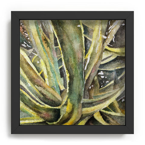 Rosie Brown Tropical Greens Recessed Framing Square