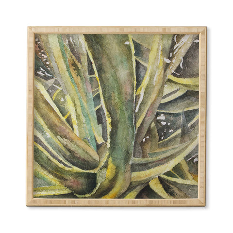 Rosie Brown Tropical Greens Framed Wall Art