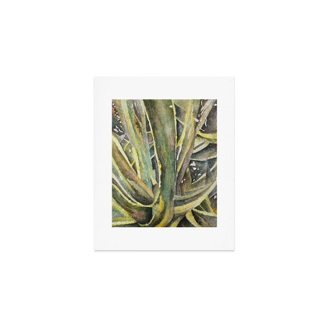 Rosie Brown Tropical Greens Art Print