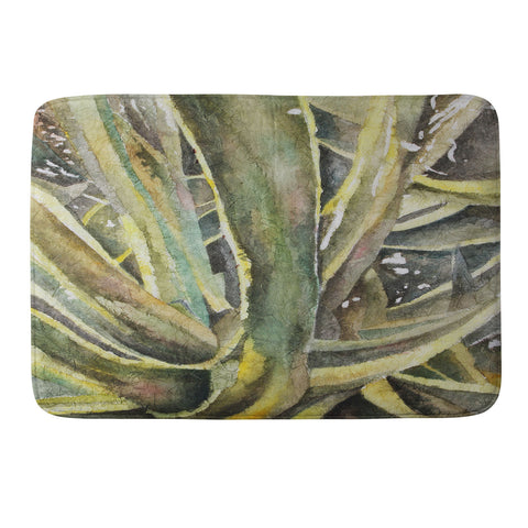 Rosie Brown Tropical Greens Memory Foam Bath Mat