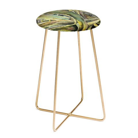 Rosie Brown Tropical Greens Counter Stool