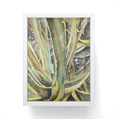 Rosie Brown Tropical Greens Framed Mini Art Print