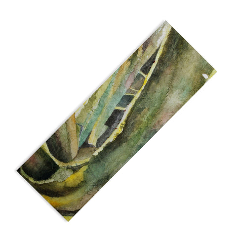 Rosie Brown Tropical Greens Yoga Mat