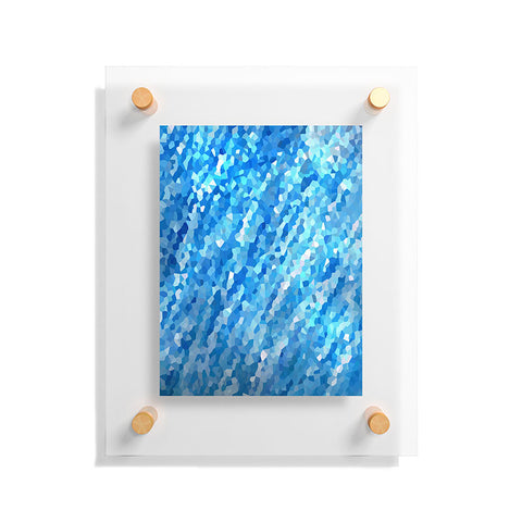 Rosie Brown True Blue Floating Acrylic Print