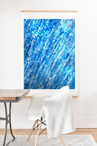 Rosie Brown True Blue Art Print And Hanger