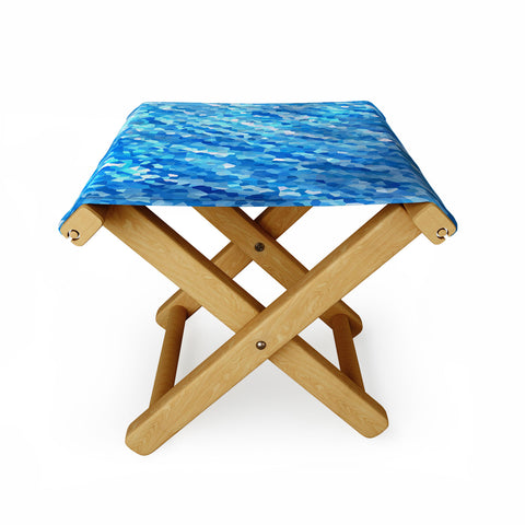 Rosie Brown True Blue Folding Stool