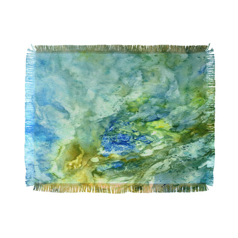 Rosie Brown Under The Sea Throw Blanket