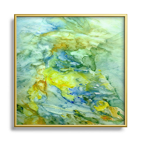 Rosie Brown Undertow Metal Square Framed Art Print