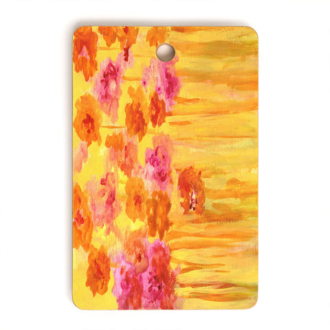 Rosie Brown Waiting For Spring Cutting Board Rectangle