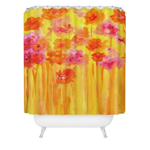 Rosie Brown Waiting For Spring Shower Curtain