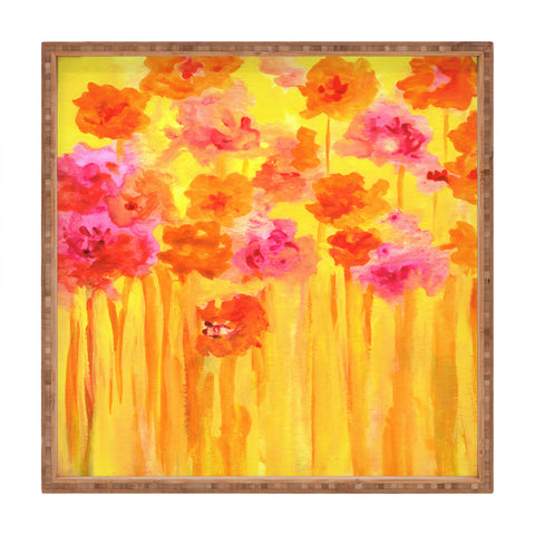 Rosie Brown Waiting For Spring Square Tray