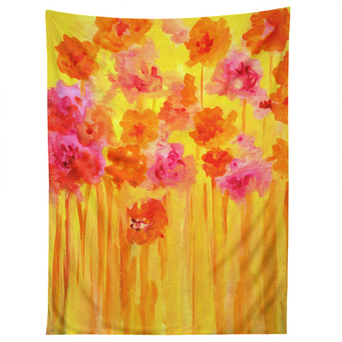 Rosie Brown Waiting For Spring Tapestry