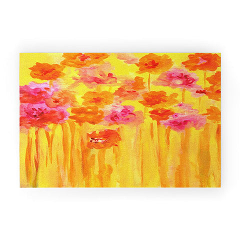 Rosie Brown Waiting For Spring Welcome Mat