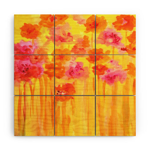 Rosie Brown Waiting For Spring Wood Wall Mural