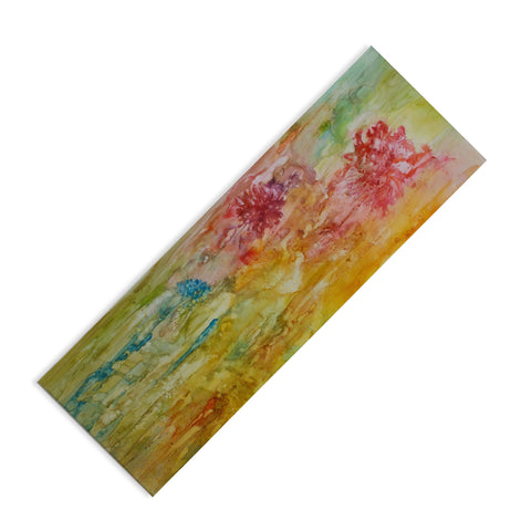 Rosie Brown Wallflower Yoga Mat