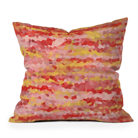 Rosie Brown Warm Tropics Throw Pillow