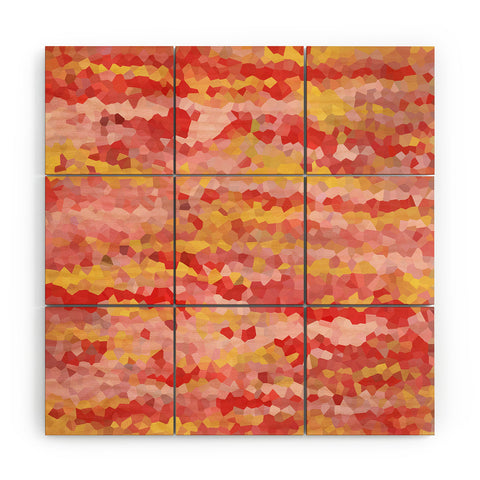 Rosie Brown Warm Tropics Wood Wall Mural