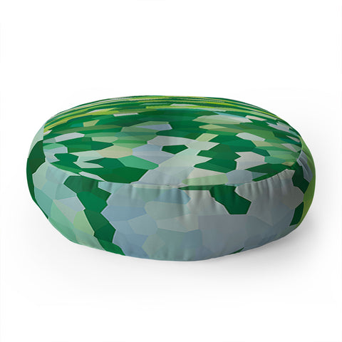 Rosie Brown Weeping Willow Floor Pillow Round