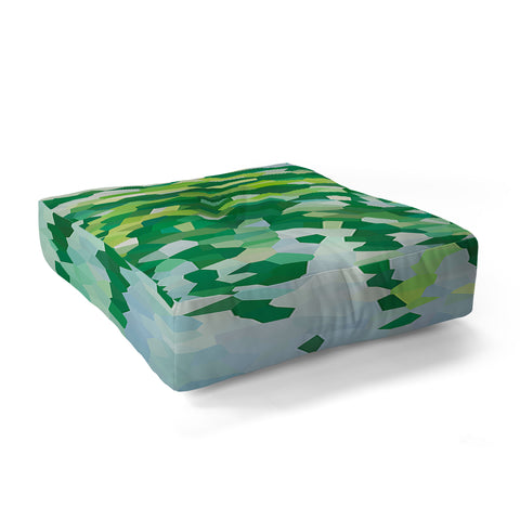 Rosie Brown Weeping Willow Floor Pillow Square