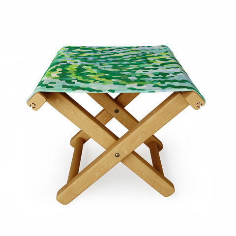 Rosie Brown Weeping Willow Folding Stool