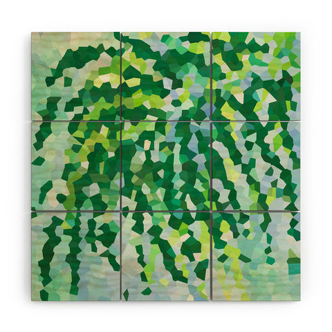 Rosie Brown Weeping Willow Wood Wall Mural