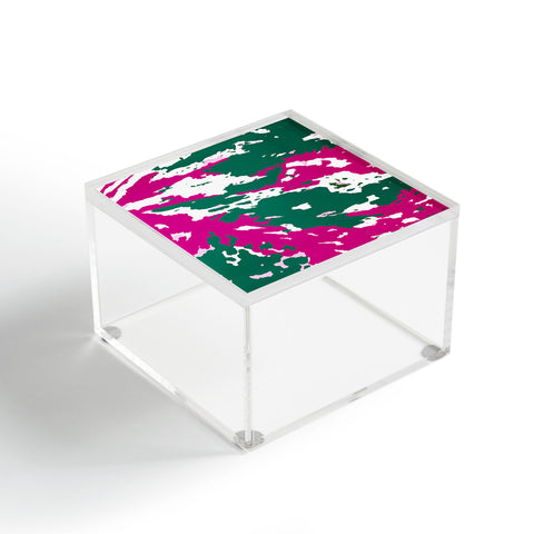 Rosie Brown White Caladium Acrylic Box