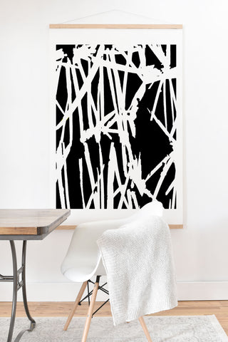 Rosie Brown White Lightening Art Print And Hanger