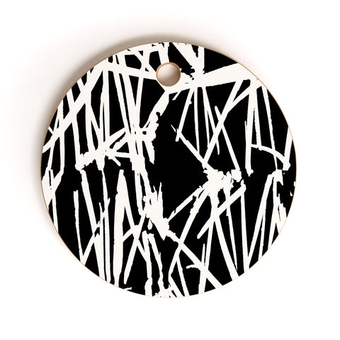 Rosie Brown White Lightening Cutting Board Round