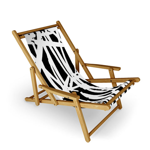Rosie Brown White Lightening Sling Chair