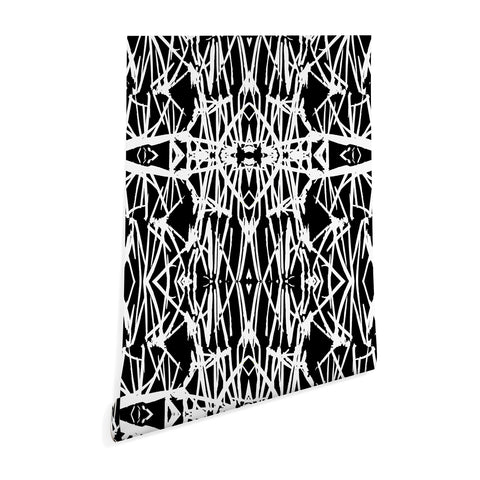 Rosie Brown White Lightening Wallpaper