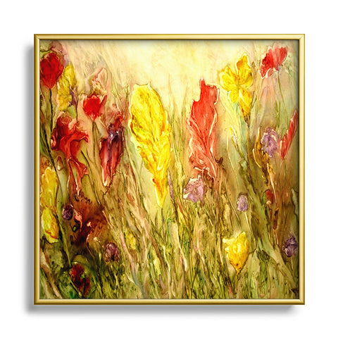 Rosie Brown Wild Thing Metal Square Framed Art Print