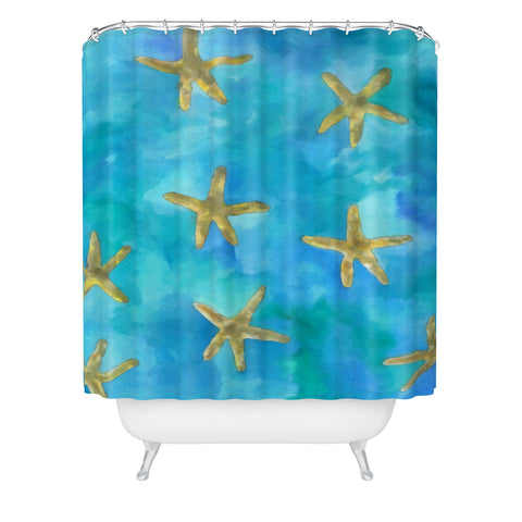 Rosie Brown Wish Upon A Star Shower Curtain