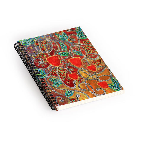 Ruby Door Eves Apples Spiral Notebook