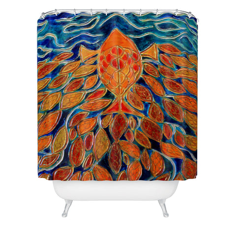 Ruby Door Homeward Shower Curtain