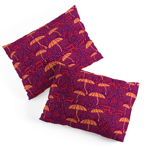 Ruby Door Jelly Fish Light Scape Pillow Shams